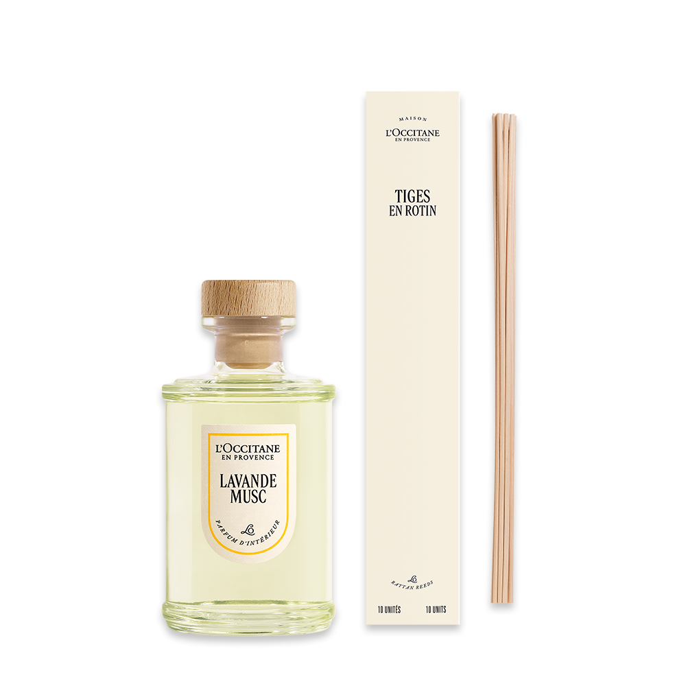 Difusor de Ambiente Lavanda Musk 240mL + Varetas